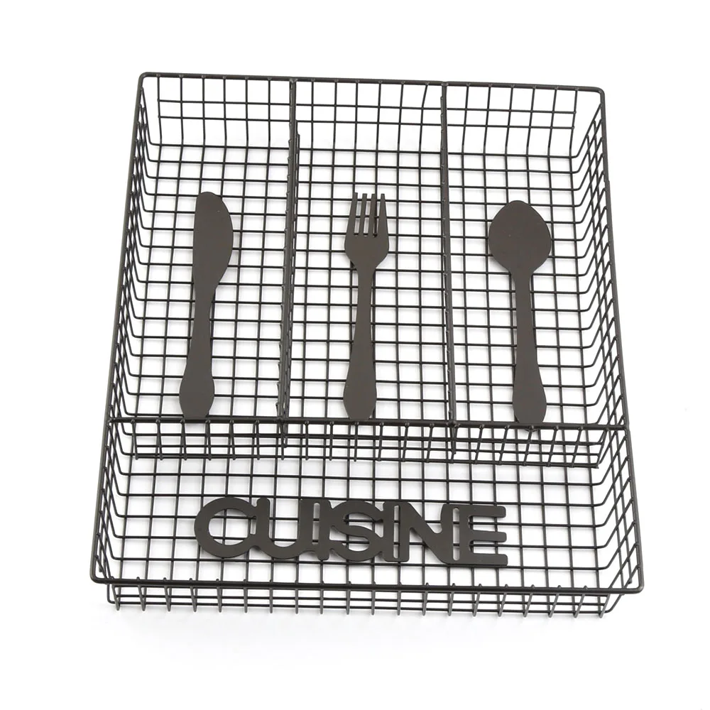 Kitchen Silverware Organizer with 5 Compartments Flatware Drawer Organizer Tray