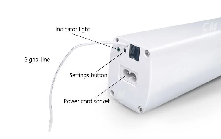 Wireless Control Electric Smart Motorized Curtain Motor for Automation System