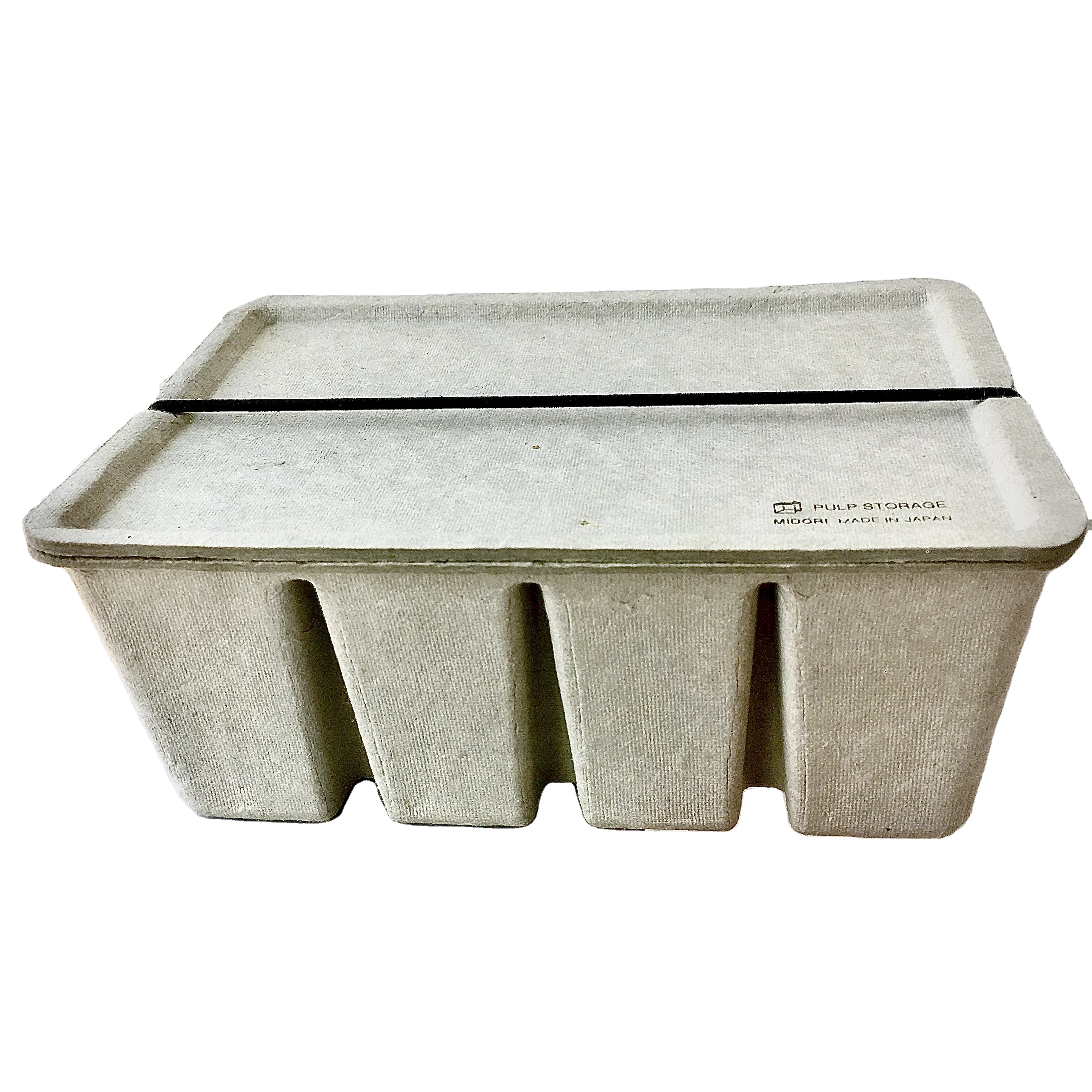 Paper Packaging Box Custom Paper Pulp Box Molded Pulp Degradable Packaging Gift Box