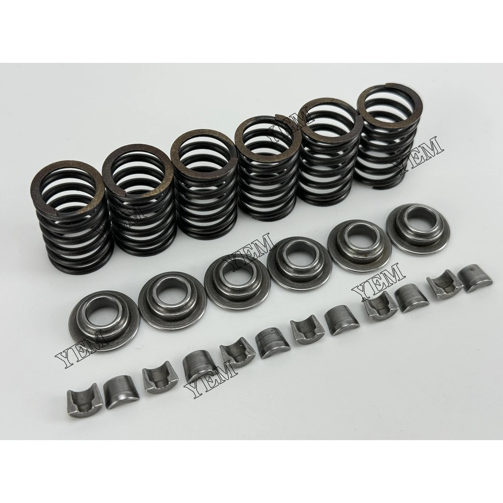 High Quality 3TNE68 Valve Spring Valve Spring Seat Lock Plate for Yanmar 3TNE68 3