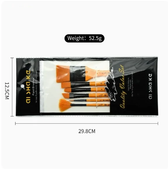 7 шт. набор нейлоновых кистей для рисования акварель