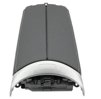 Front Center Console Storage Lid ArmRest for Mercedes  AMG S A2056808804 A2056805106 - Black