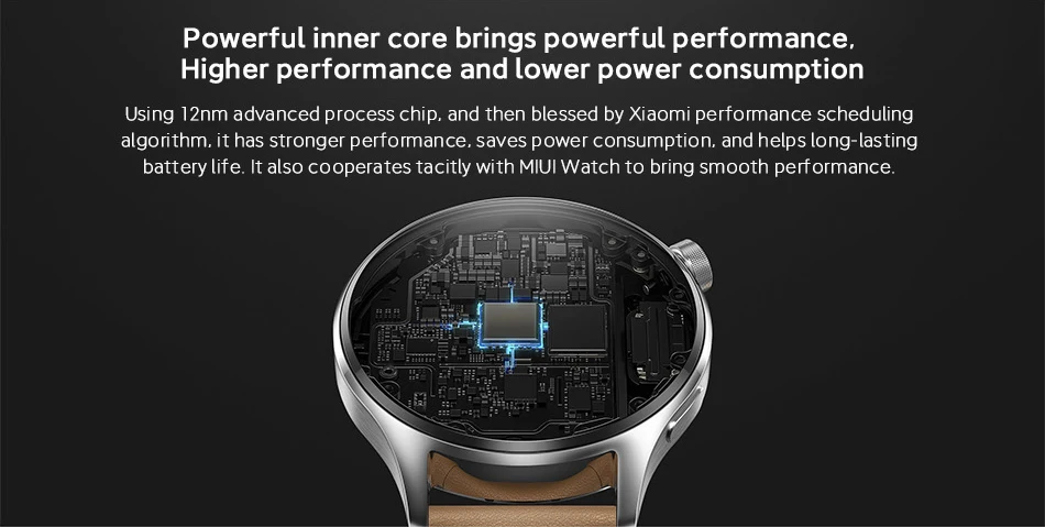 New Mi Watch S1 Pro Smart Watch 1.47'' AMOLED Screen Blood Oxygen Monitor Hear Rate Measure Smartwatch 14 Days Battery Life GPS