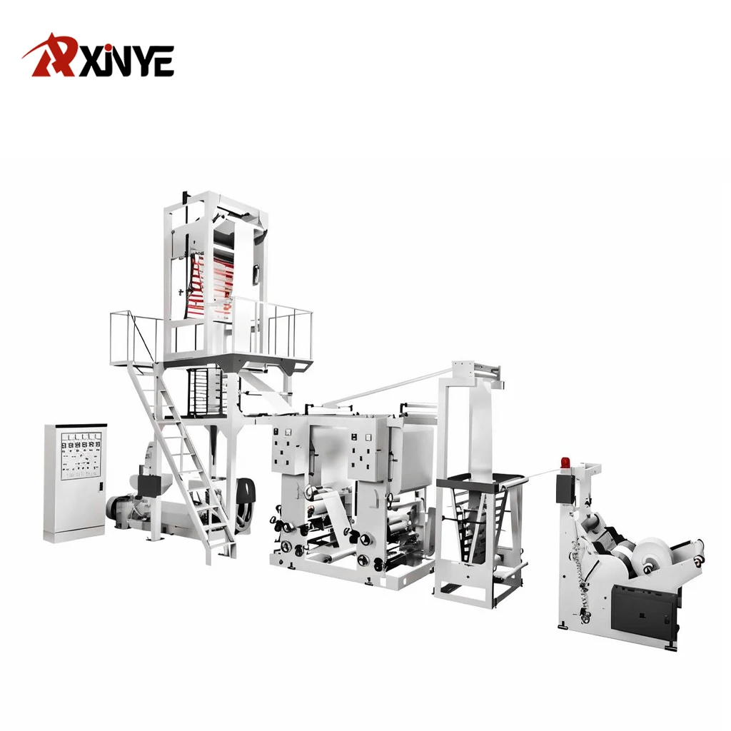 XinYe 2025 Automatic Plastic Film Extrusion Blown and Offset Printing Machine