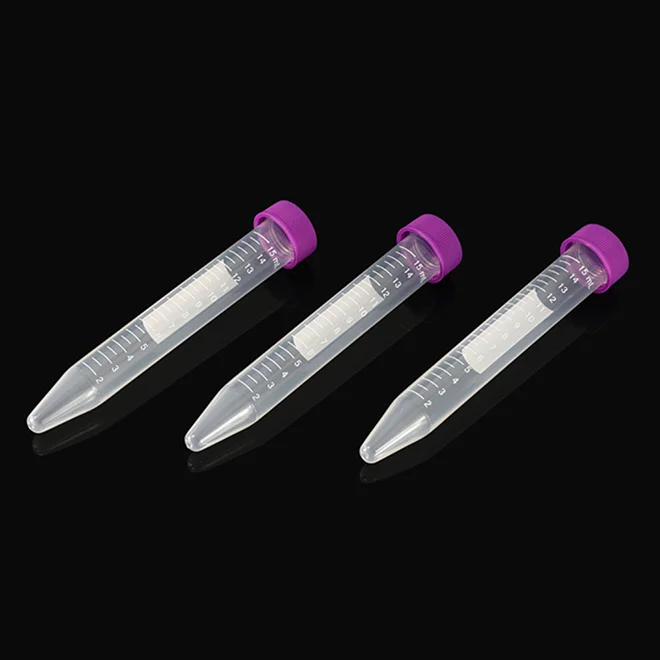 Laboratory 15ml 50ml Conical Bottom Plastic Falcon Tubes Centrifuge ...