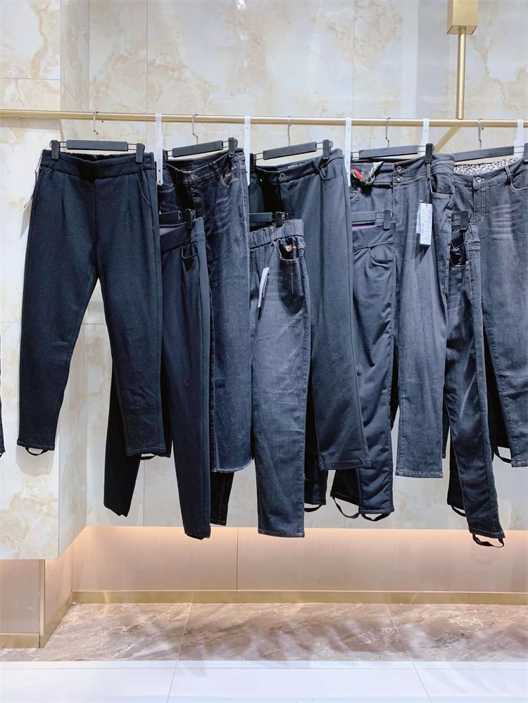 Random Delivery Wholesale Bulk Sale Cheap Price Stocked Men Women Jeans