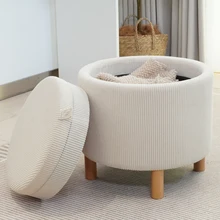 Modern Popular Hot Sale Storage Ottoman Home Stool Living Room Sofa Stool