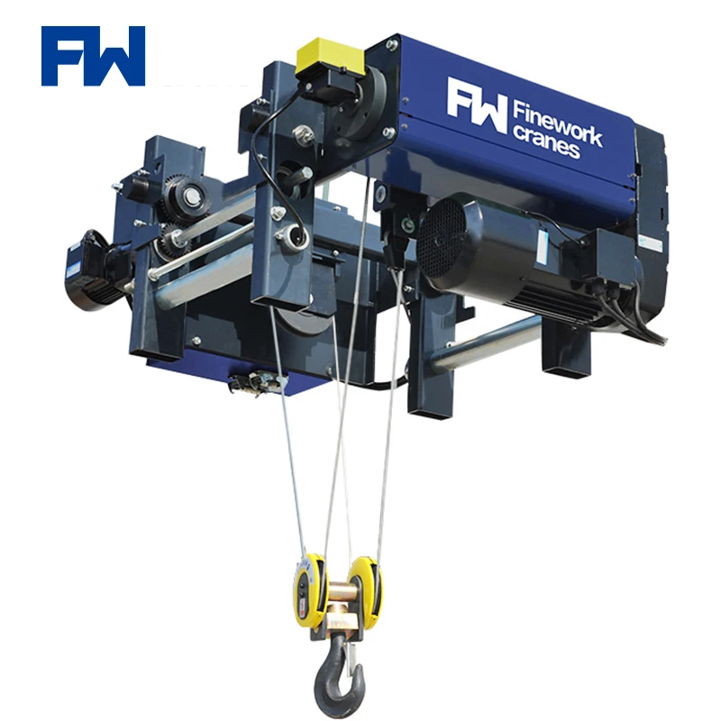 FW 10 Ton european standard electric wire rope hoist for lifting crane-122086