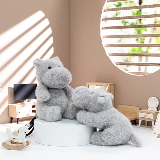 Christmas Hot Sale Kids Toys Hippopotamus Plushie Birthday Gift Pokemon Doll Novelties Anime Figurine High Quality Animal Models