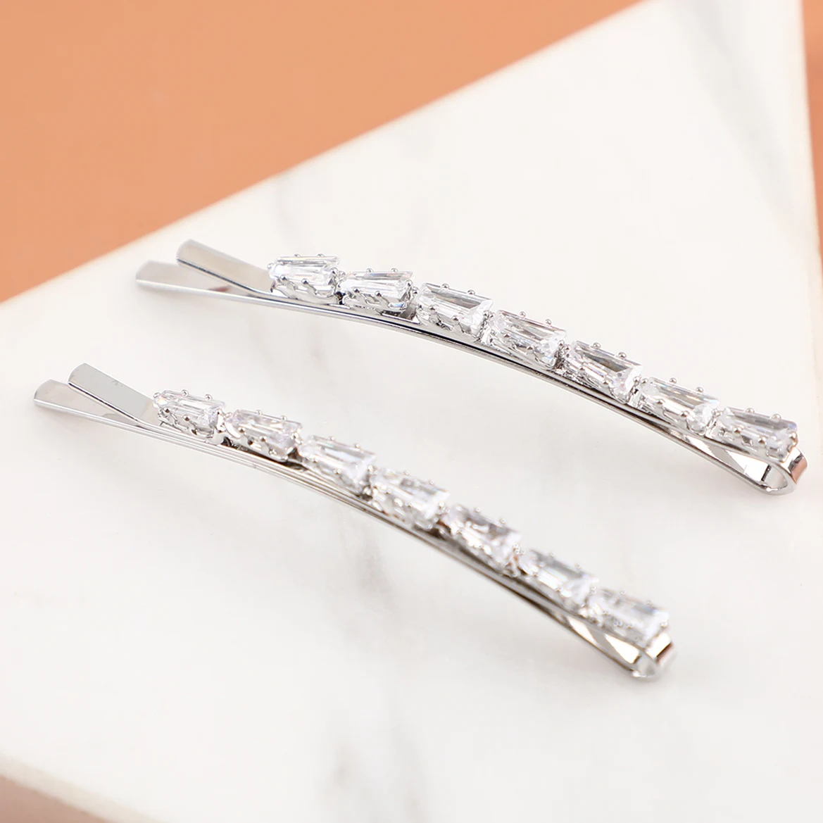 Оптовая торговля диамантовая шпилька по индивидуальному заказу заколки для волос аксессуары женщин