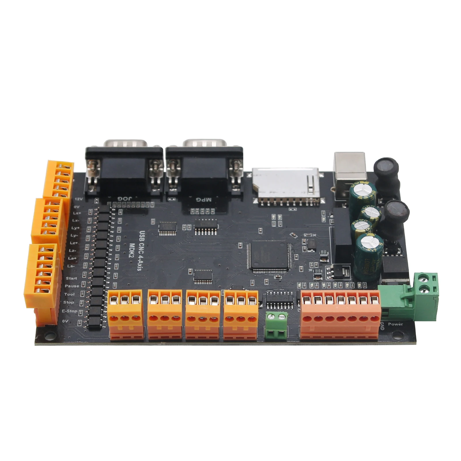MDK2 USB CNC Breakout Board - 4-Axis Stepper Motor Controller