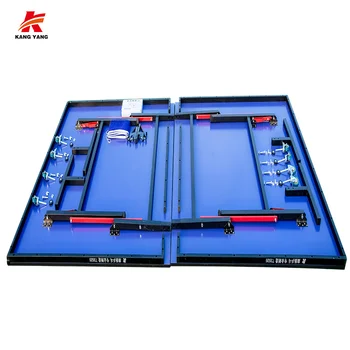 2024 Factory Supply Table Tennis Table With Wheels foldable Movable Waterproof Ping Pong Table
