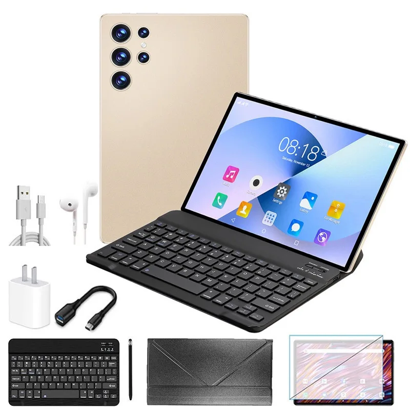 High QualityS23U 10.1 HD Screen Android 13 Octa Core Processor GPS Function Giveaway Peripherals for Office and Study 5G Tablet