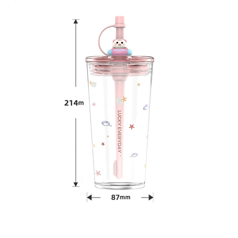 Новый дизайн охлаждающая пластиковая кружка для сока с инфузером фруктов без бисфенола А крышкой из