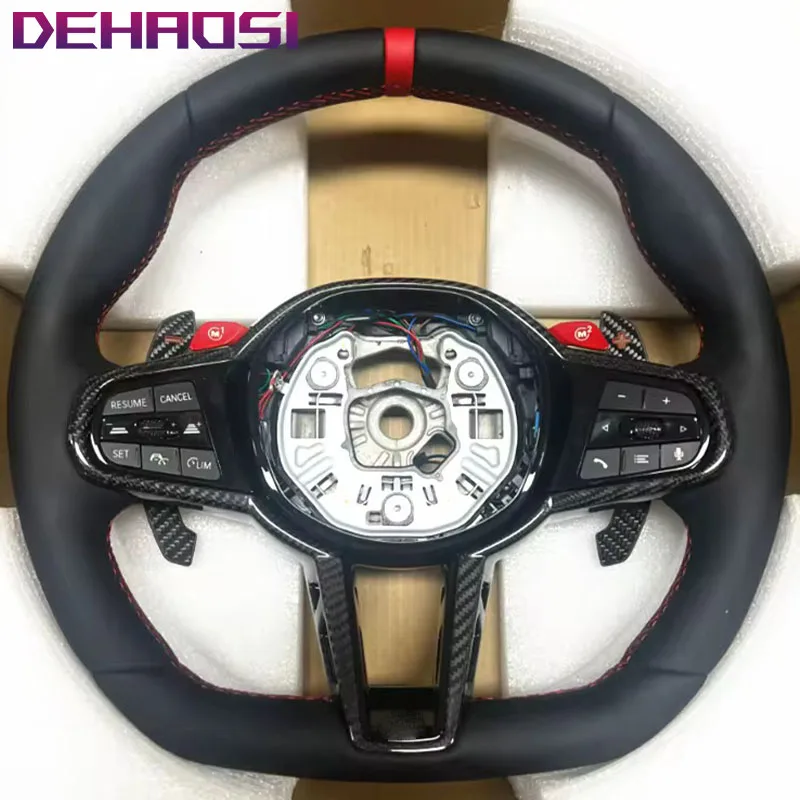 Toyota Supra GR A90 Mkv MK5 MK4 2020-2025 Racing Sports Wheels Car Steering Wheel Carbon Fiber