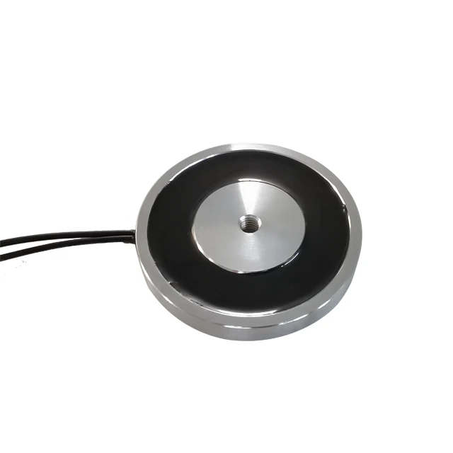 Wholesales Remote Control Mini Round Electro Holding Lifting Magnet 12v 24v Dc 15Kgs Mini Electromagnet