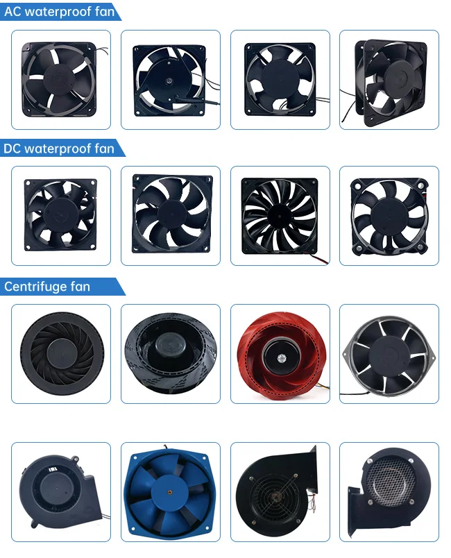 Customized Ac Waterproof Fan With Low Noise Axial Flow 7020 110v 220v ...