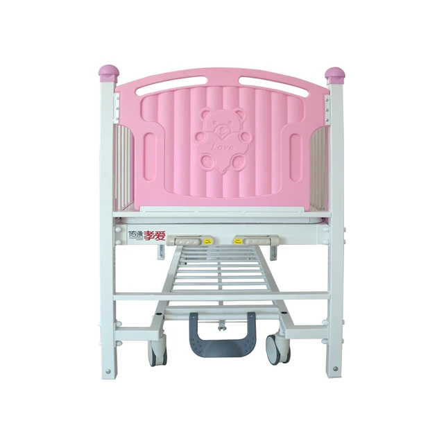 Adjustable Two-Function Hand Cranked Children's Care Bed