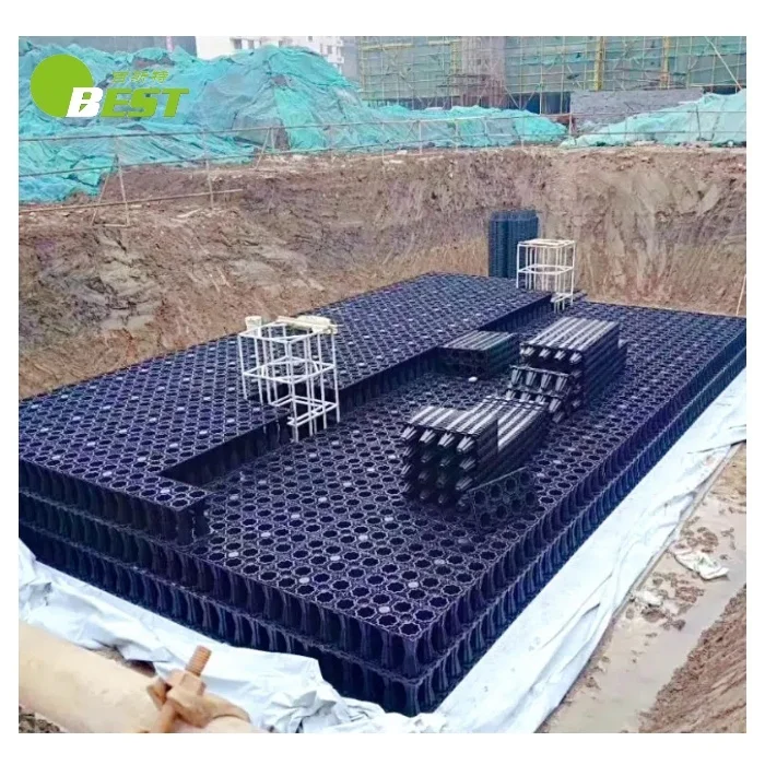 Underground stormwater infiltration storage modular basin pp water ...