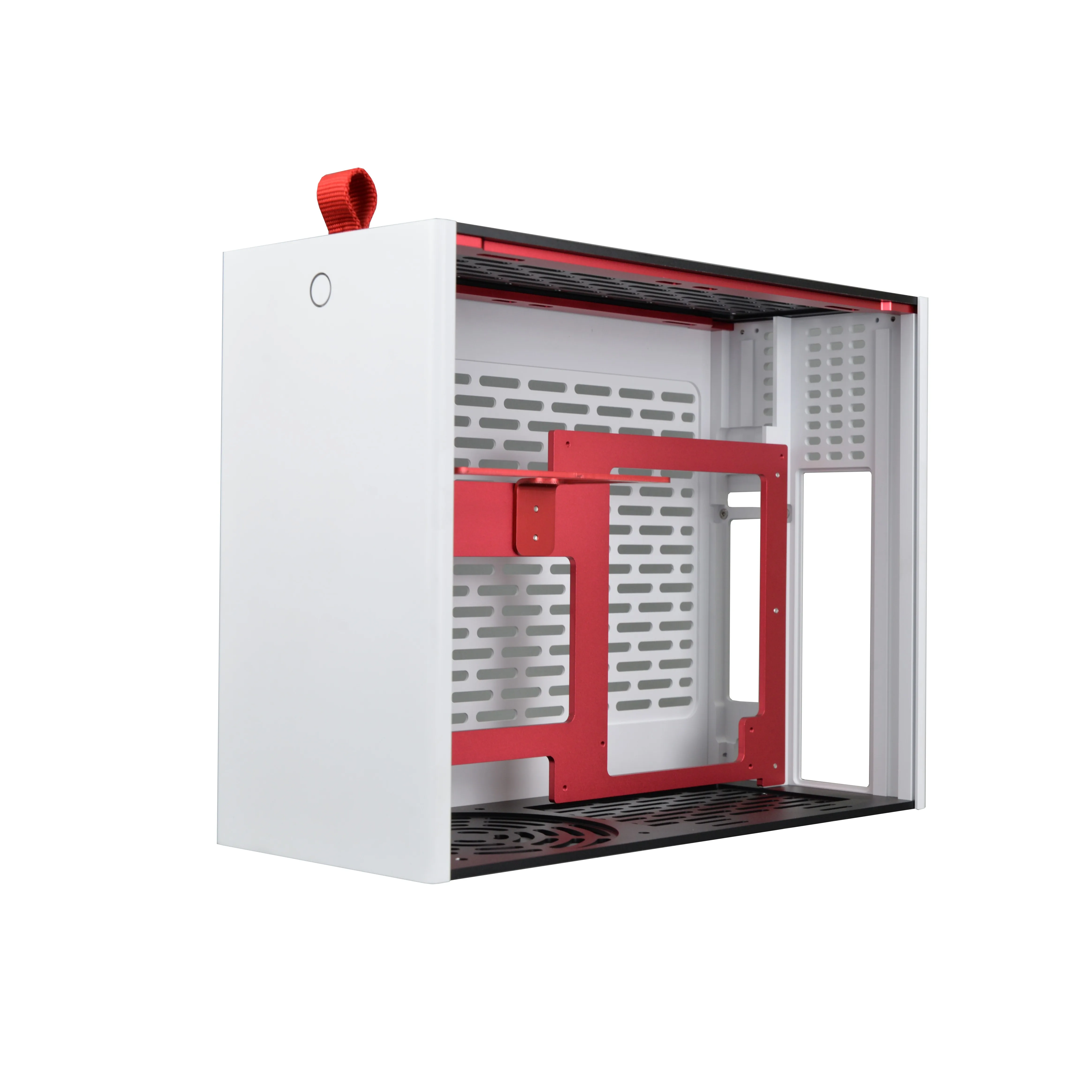 Custom Transparent Atx Mid Computer Cases Towers Clean RGB 120mm Cooling Fans Gaming Mini Pc Micro Itx case