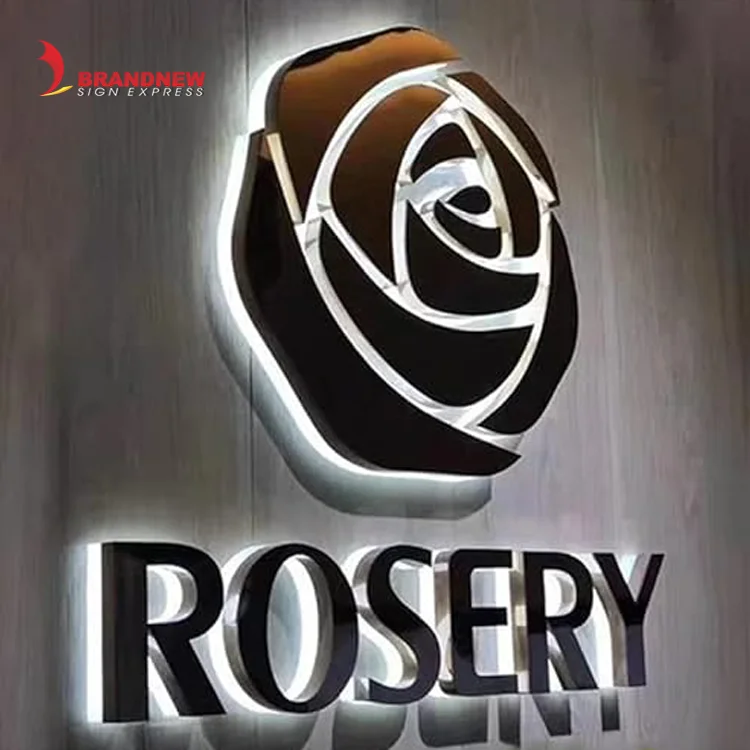 Shop Front Custom Outdoor Sign Big Led Letter Resin Signage Luminous Letter for Store Business Signs
