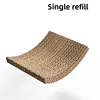 Brown Moon-shaped catch plate groove core, upper part