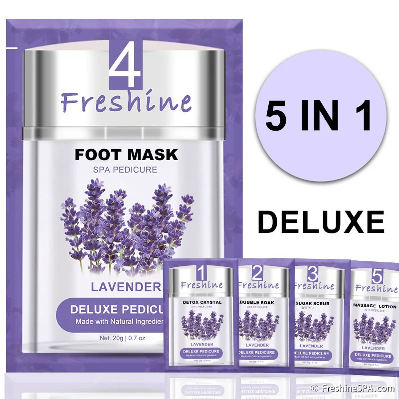 Deluxe Jelly Pedicure Foot Spa Packache Korea Oem Pedicure Spa 4 In 1