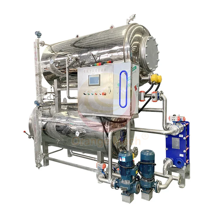 Orme Pet Food Industrial Retort Canned Beef Steam Sterilizer Autoclave