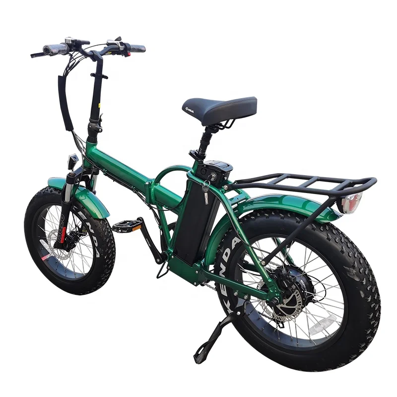 Bicicleta plegable eléctrica de aleación de aluminio 6061