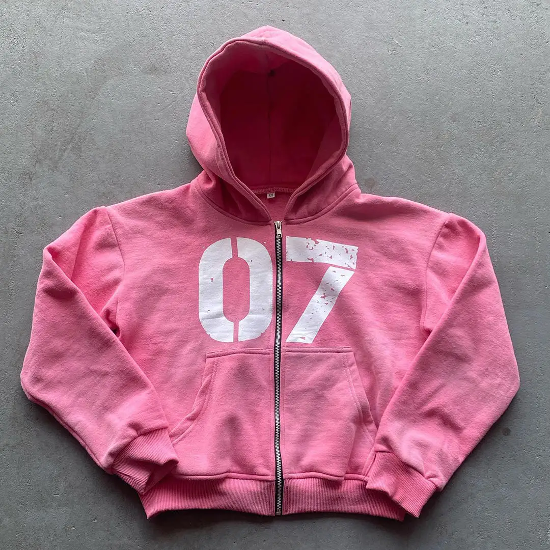 Custom Heavy Weight Customized Cropped Top Cotton Screen Printing Customized Logo No Drawstring Kangaroo Pocket Hoodie gallery 7