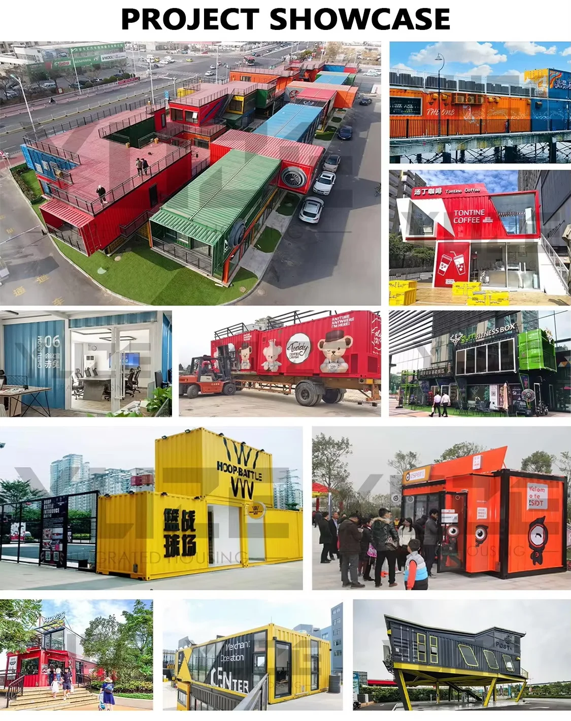 product durable steel structure commercial 40ft fully equipped  functional shipping container bbq restaurant with rooftop deck-13