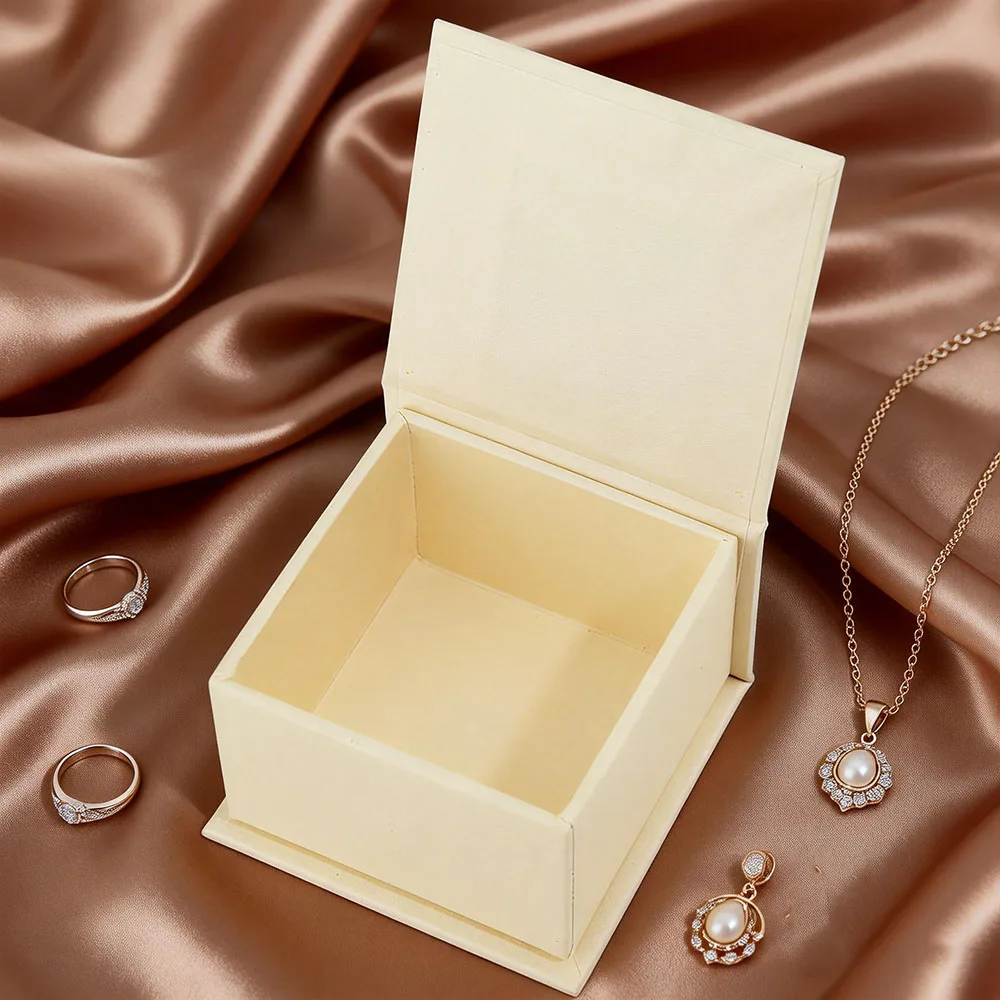 Ensemble Complet pour E-commerce : Boîte Magnétique Personnalisée avec Logo, Écrin en Papier et Pochette Cadeau - Prêt à Offrir