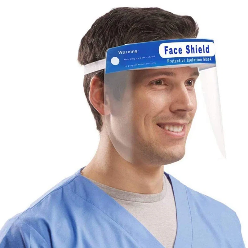 Medical Safety Face Protective Shield Mask With Elastic Band and Comfort Sponge For Eye Protection details