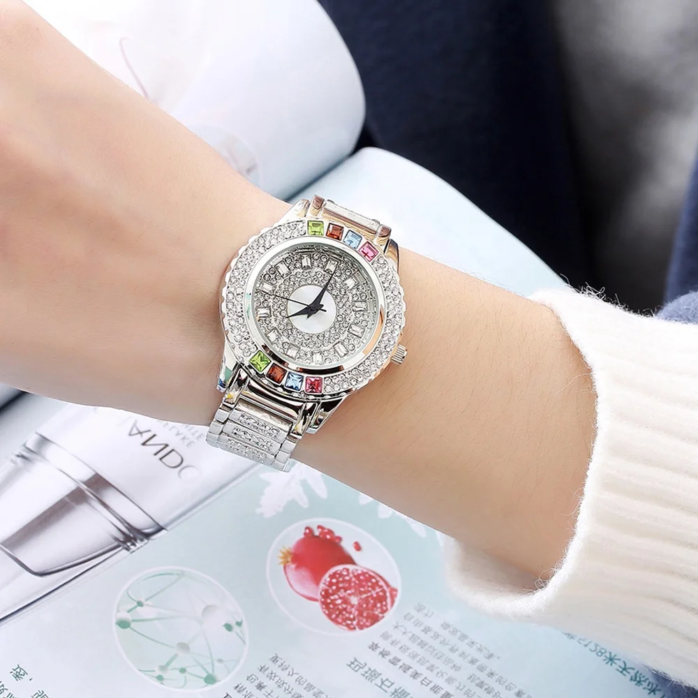 2021 Gold Silver Color Women Watches Luxury Casual Quartz Ladies