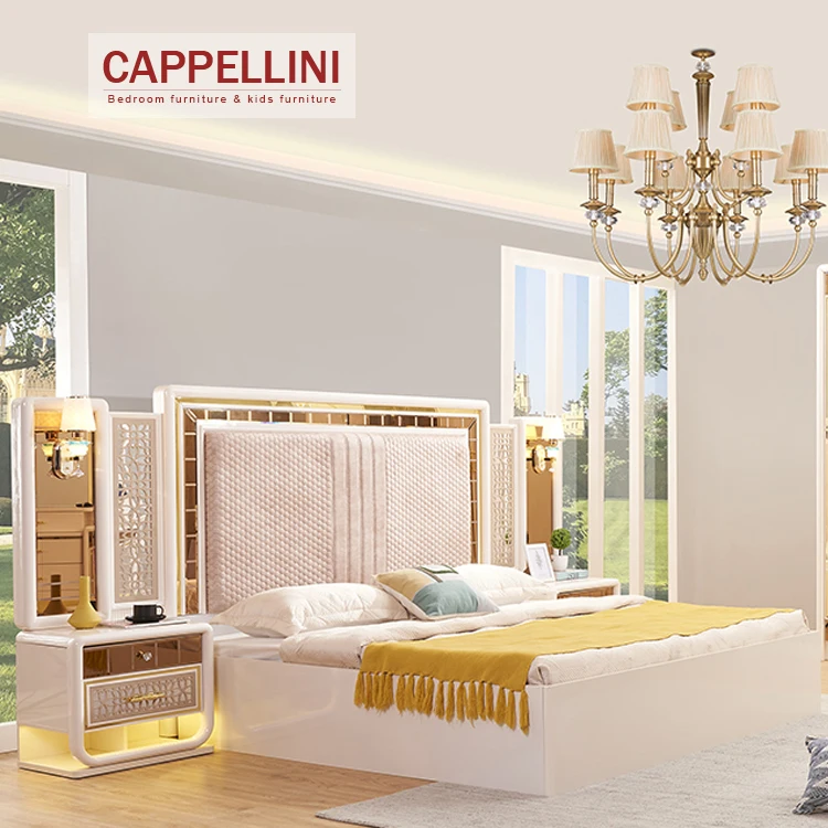 Hot Sale Modern Design Bed Cheaper Bedroom Furniture Fashion Luxury