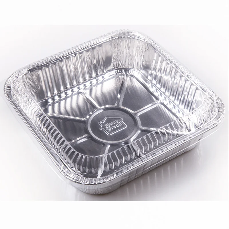 product hot new product tia zb41 food contact grade partition food restaurant aluminium foil container-2