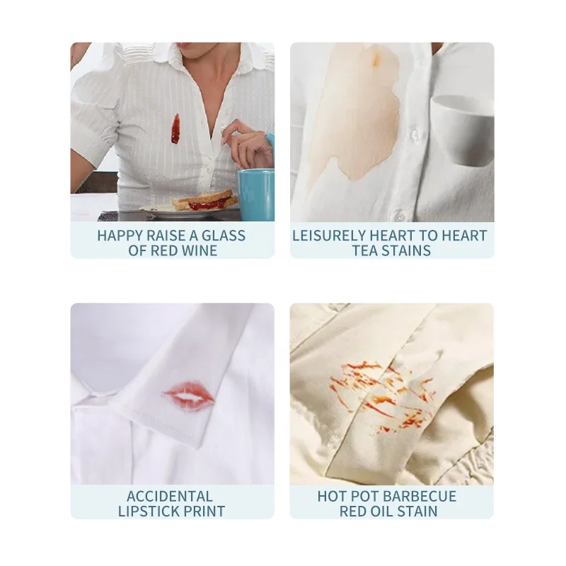POITEAG Remove Stubburn Stains Rolling Bead Ball  Design and Rolling Bead  for Removing  Clothings Stains Effectively