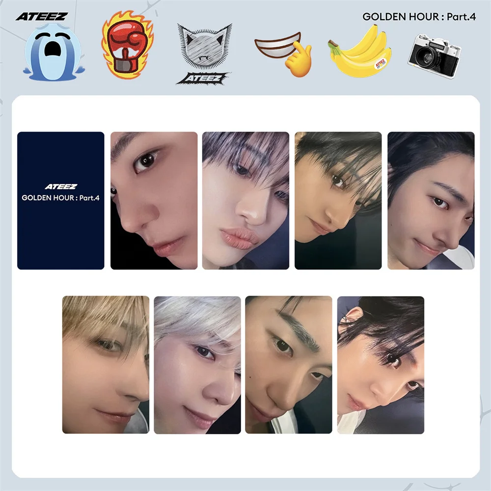 ATEEZ 13th Album GOLDEN HOUR Part4 MAKESTAR Card Hongjoong