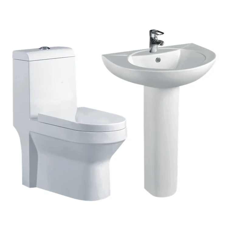 Ceramic Sanitary Bathroom Sink Pedestal Twyford Wash Basin