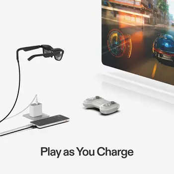 XREAL Air AR Glasses Beam Pro (8G+256G) Bundle, Supports All Google Play Store Apps, the AR Glasses Spatial Computing Companion product image