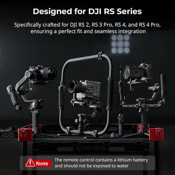 For SMALLRIG Gimbal Stabilizer Handle for DJI RS 2/RS 3 Pro/RS 4/RS 4 Pro 1/4\"-20 Locating Holes Cold Shoe Mount Load 4329 detail image