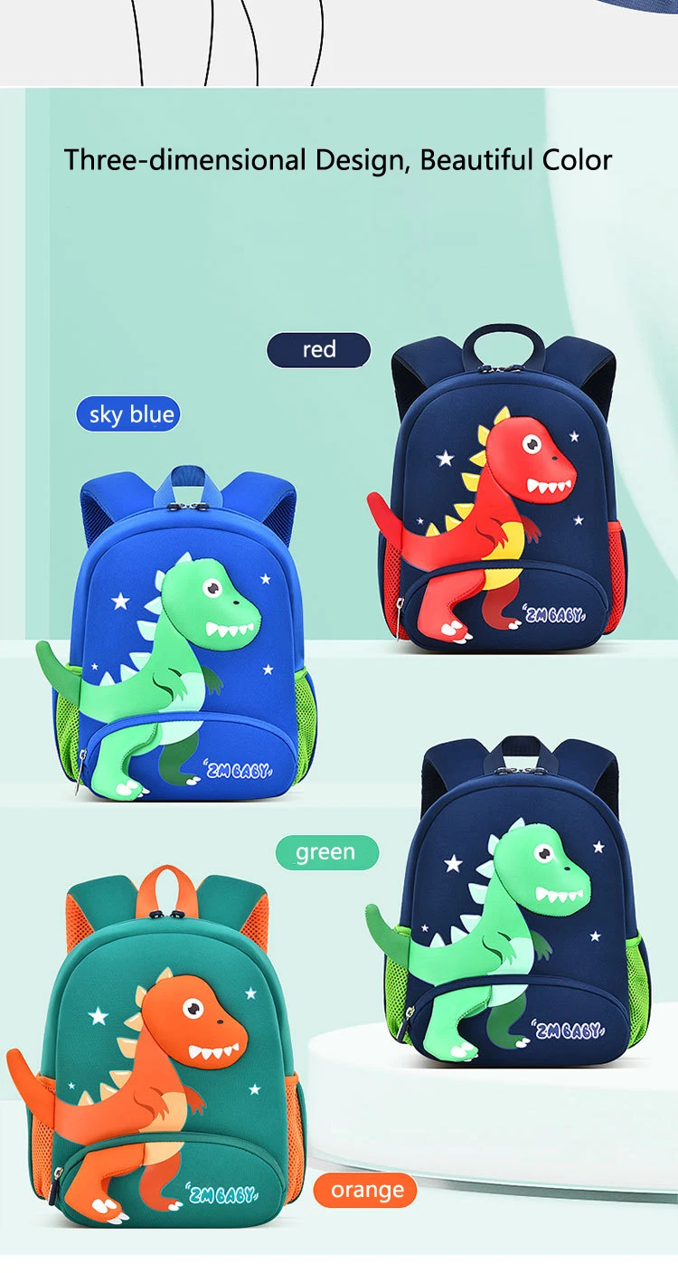 Backpack Cartoon Printing Bag Kids Backpack School Bag for Girl and Boys