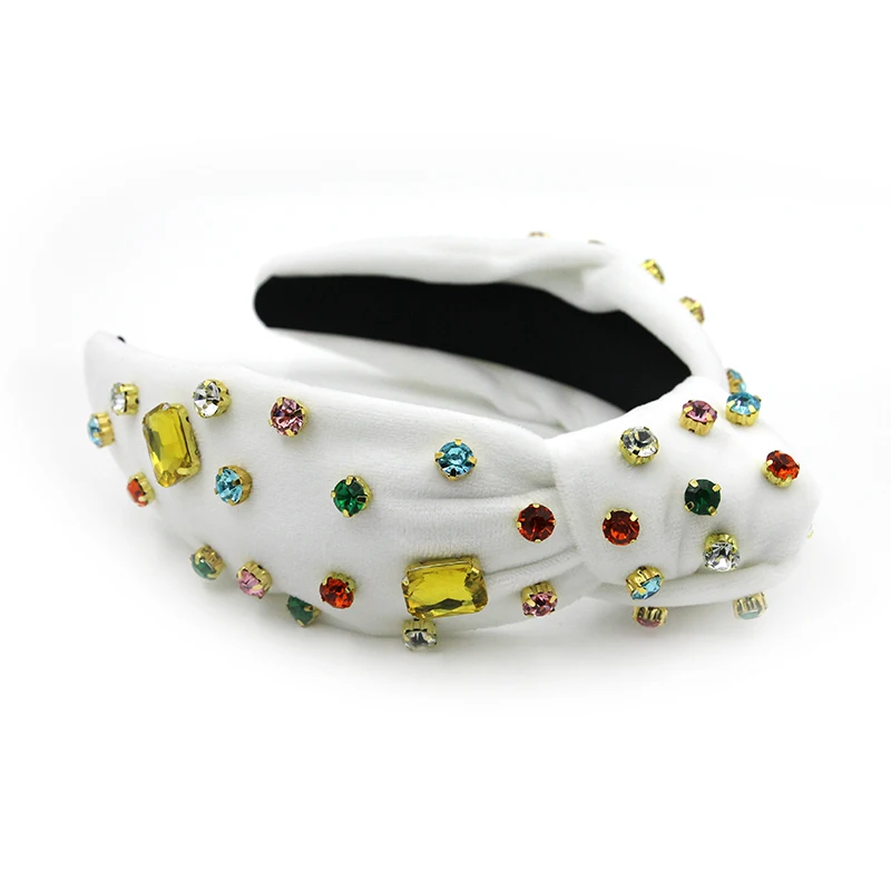 Shenglan 2023 Valentine's Day Headband With Colorful Rhinestones
