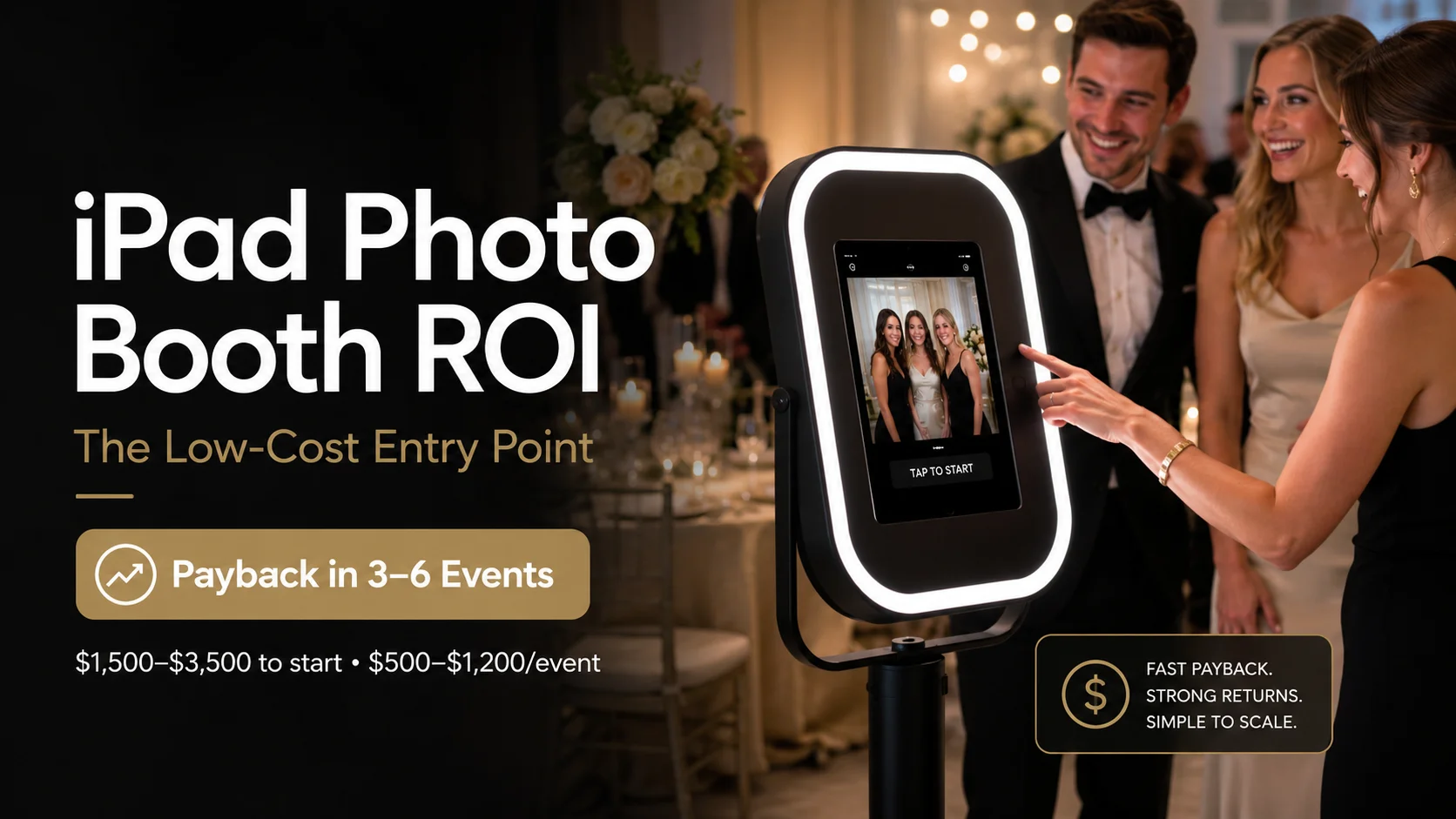 iPad Photo Booth ROI: The Low-Cost Entry Point