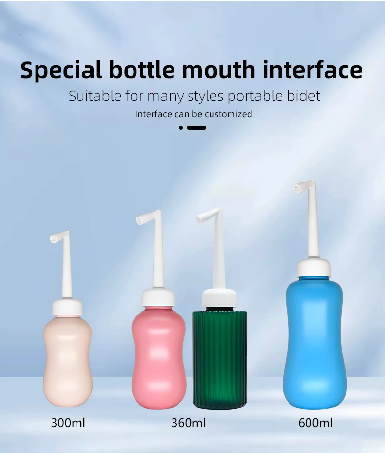 New Design Peri Bottle UVC Disinfection cover Pure Water Bidet Bottle UVC LED Sterilization Lid For Portable Bidet details