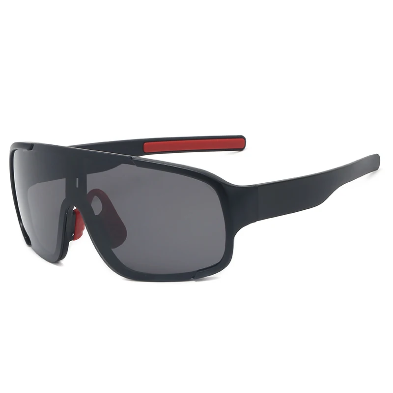 Big Frame Sunglasses for Men One Piece Lens Poc Sport Sunglasses