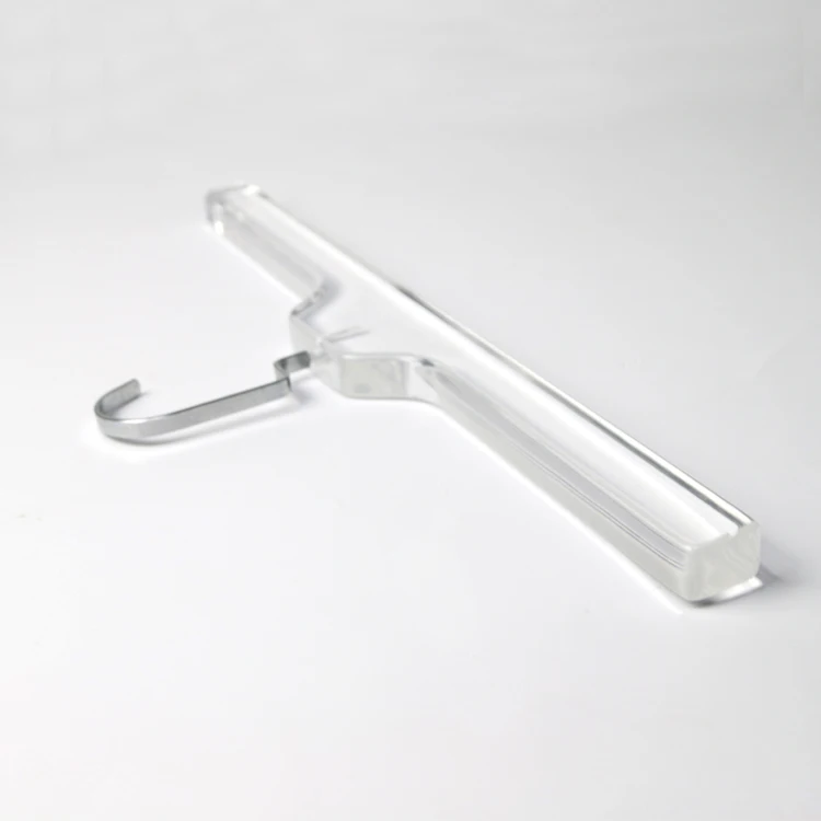 Clear Acrylic Clothes Hangers 10 Pack Stylish And Heavy Duty Closet Hanger Organizer With Silver