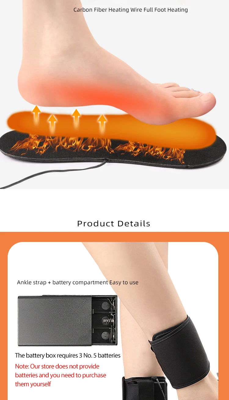 Rechargeable Electric Shoes Heater - detail 8