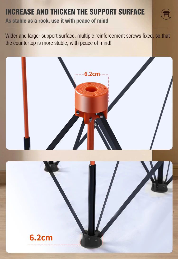 Folding Bracket Adjustable Spider-Leg Workbench Metal Spider Leg ...