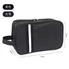 Large Black Multi-Layer Toiletry Bag